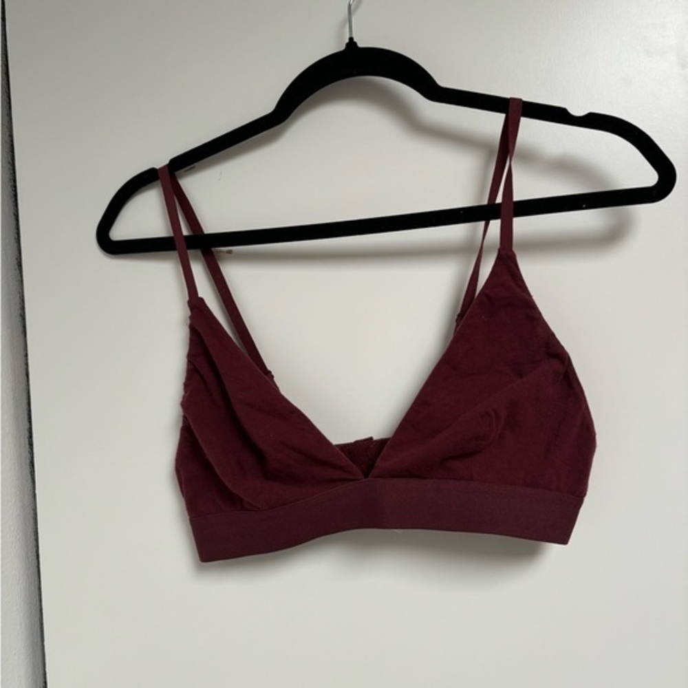 Women's Burgundy Intimate Bra